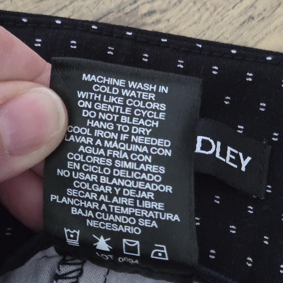 Hilray Radley Blue Polka Dot Women's Large Shorts - Picture 7 of 9